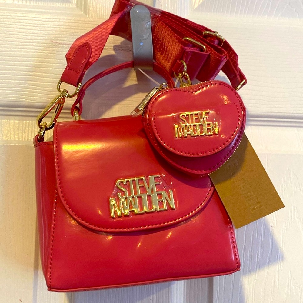 BNWT Steve Madden Pink BEllie Crossbody Bag